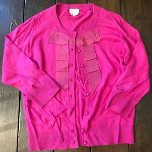 Kate Spade fuchsia cardigan